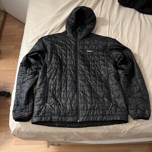Patagonia Nano Puff Hoody Black Size Large